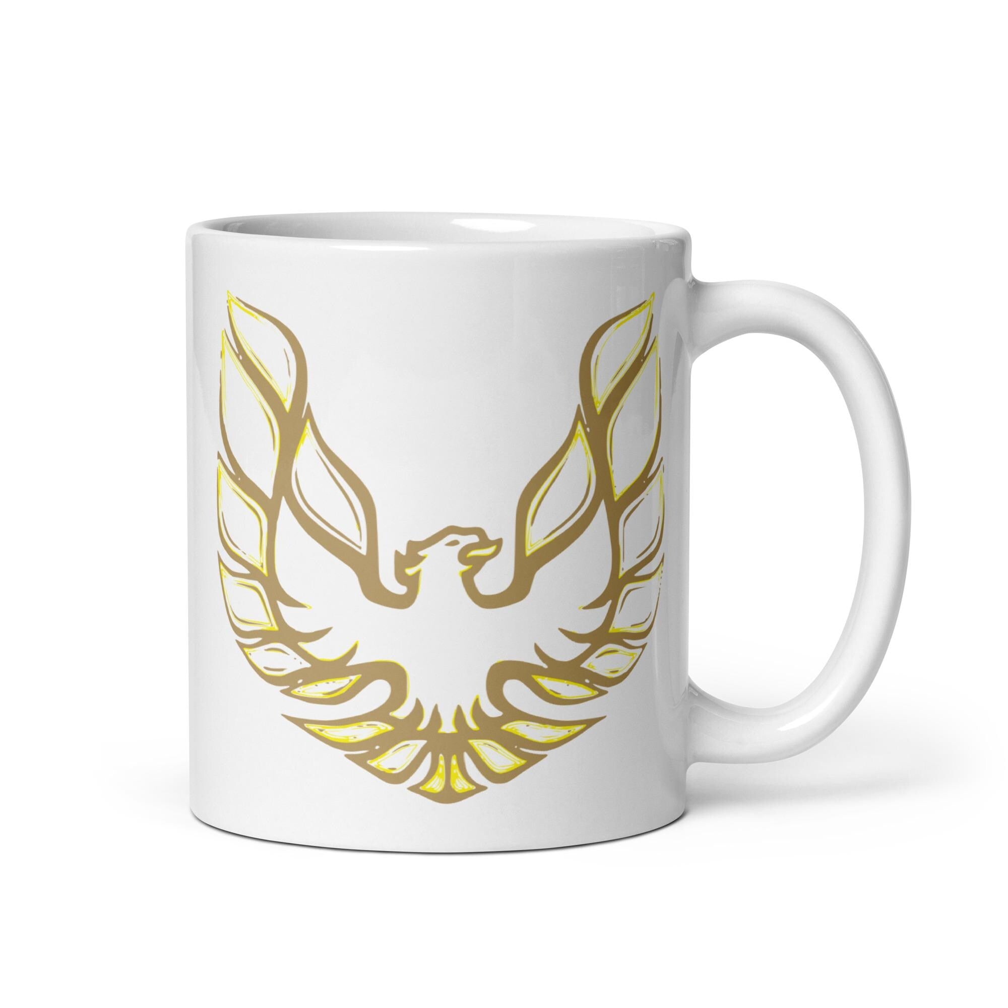 Pontiac Trans Am Coffee Mug | Firebird Muscle Car Gift | Car Guy Ceramic Mug, Pontiac Firebird Cup