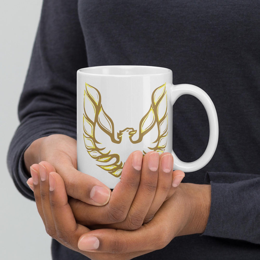 Pontiac Trans Am Coffee Mug | Firebird Muscle Car Gift | Car Guy Ceramic Mug, Pontiac Firebird Cup
