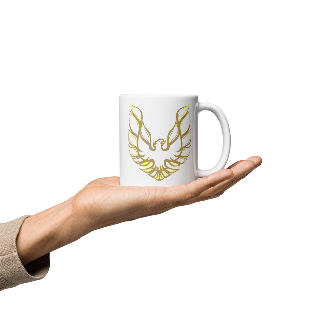 Pontiac Trans Am Coffee Mug | Firebird Muscle Car Gift | Car Guy Ceramic Mug, Pontiac Firebird Cup