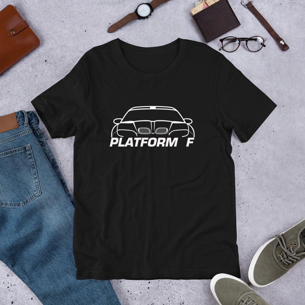 WS6 Platform F T-Shirt | Camaro Trans Am Firebird F-Body Muscle Car Shirt | Car Guy Christmas Gift | Car Enthusiast Holiday Apparel