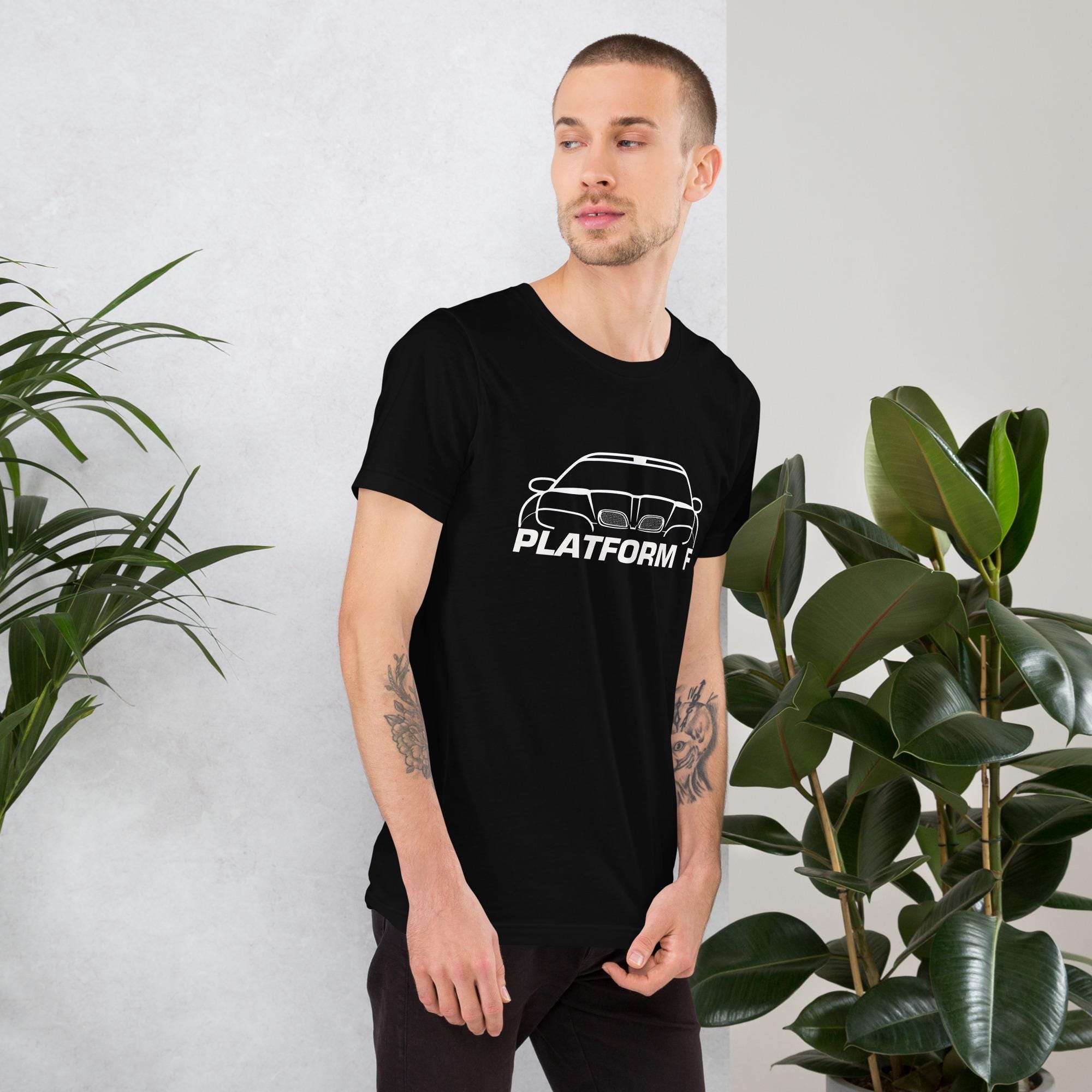 WS6 Platform F T-Shirt | Camaro Trans Am Firebird F-Body Muscle Car Shirt | Car Guy Christmas Gift | Car Enthusiast Holiday Apparel