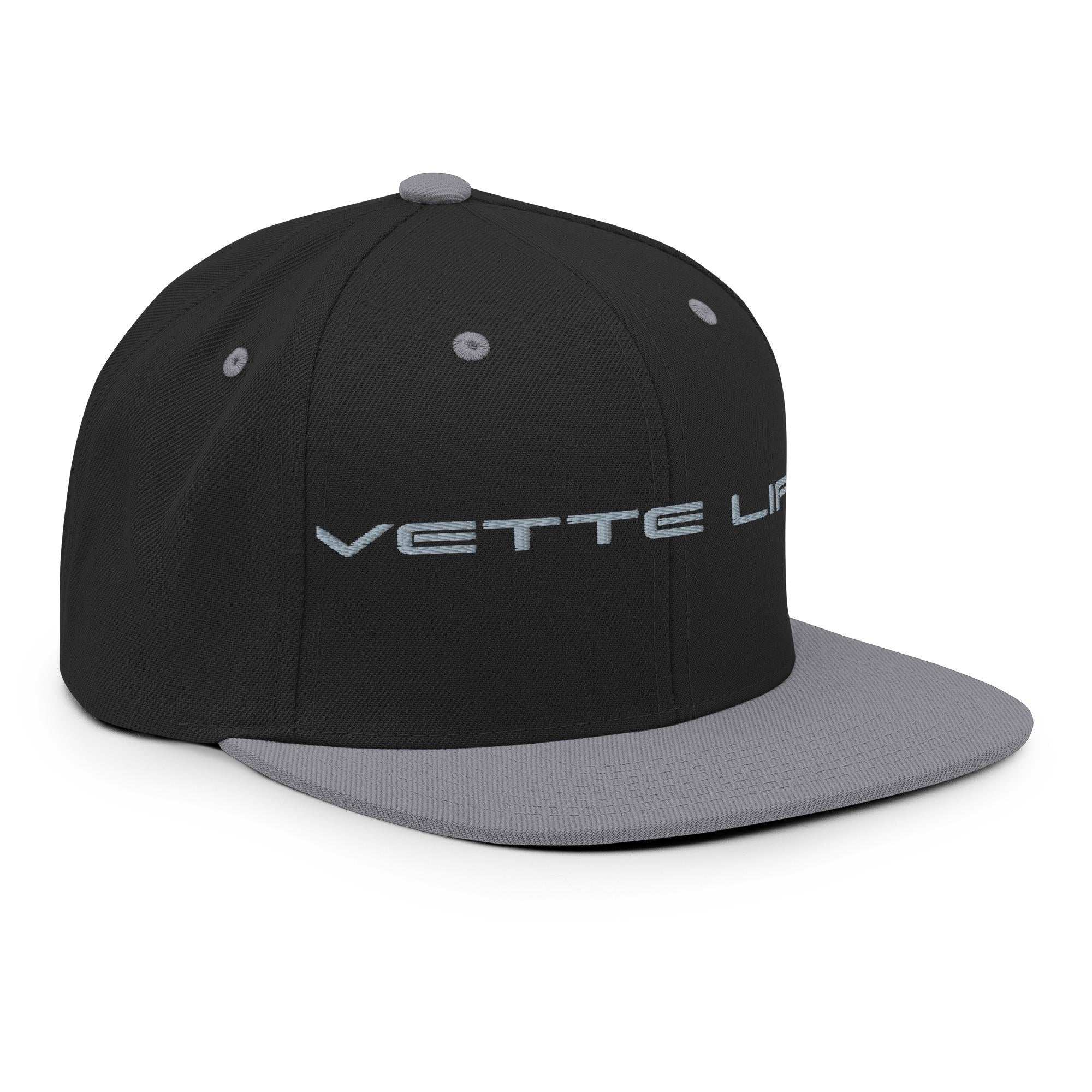 Corvette Hat | Vette Life Cap with 3D Puff Embroidery | C7 C8 Z06 Chevy Corvette Apparel | Corvette Owner Gift, Car Guy Hat