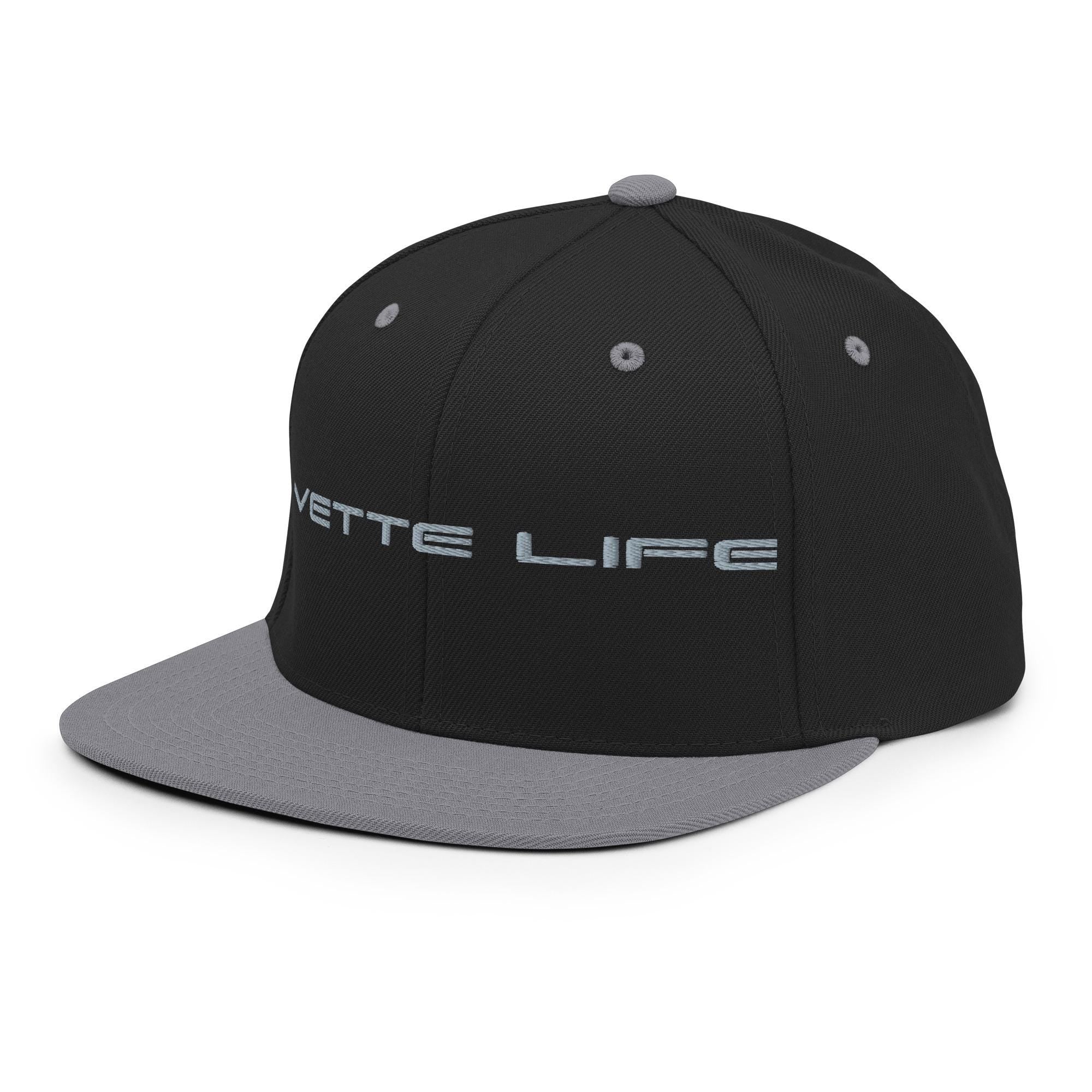 Corvette Hat | Vette Life Cap with 3D Puff Embroidery | C7 C8 Z06 Chevy Corvette Apparel | Corvette Owner Gift, Car Guy Hat