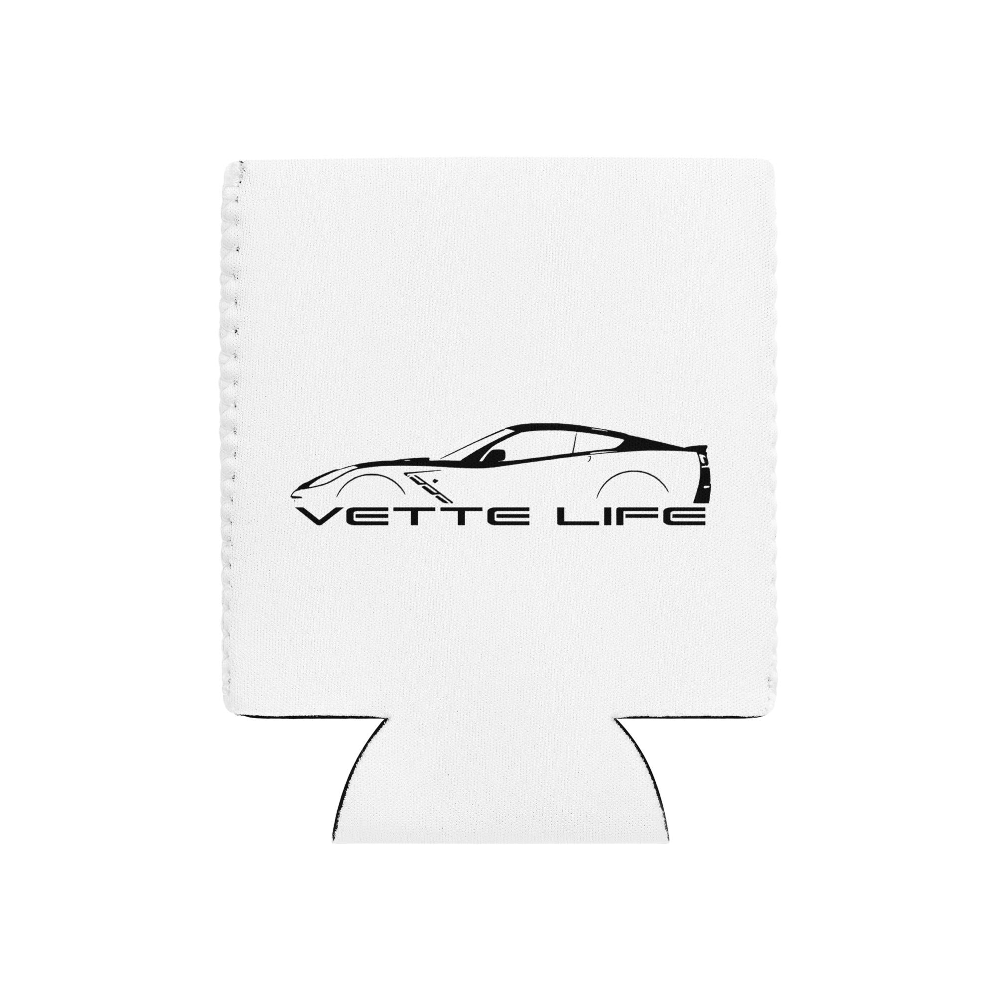 Corvette Koozie |  Car Guy Gift, Garage Beer | Muscle Car Can Cooler | Car Enthusiast Gift, Stocking Stuffer