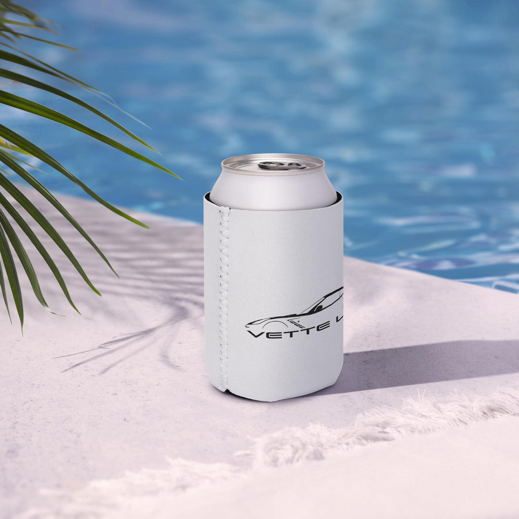 Corvette Koozie |  Car Guy Gift, Garage Beer | Muscle Car Can Cooler | Car Enthusiast Gift, Stocking Stuffer