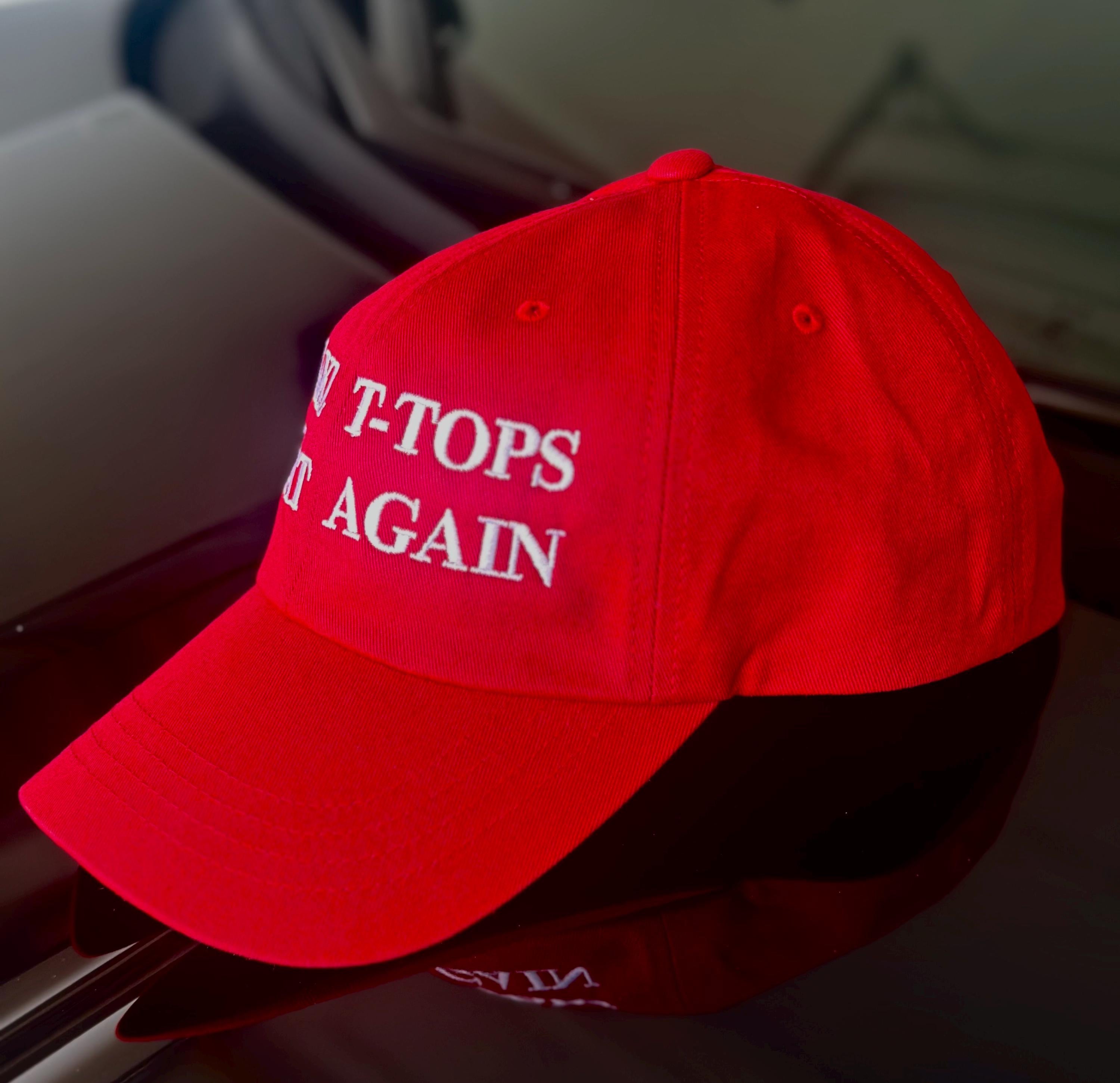 Embroidered T-Tops Car Culture Dad Hat