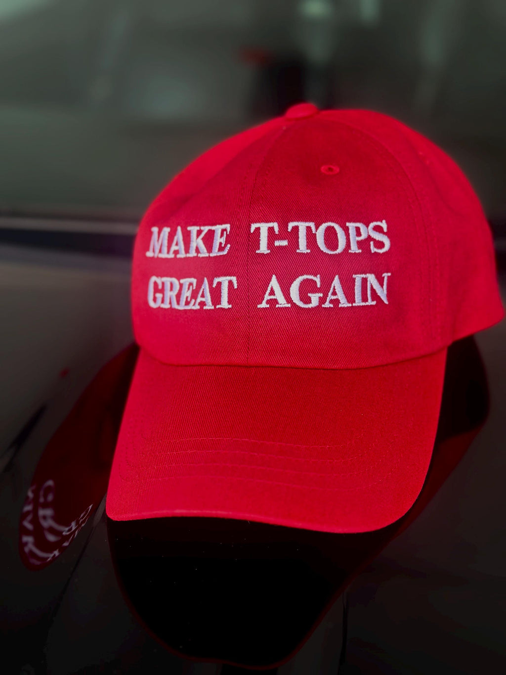 Embroidered T-Tops Car Culture Dad Hat
