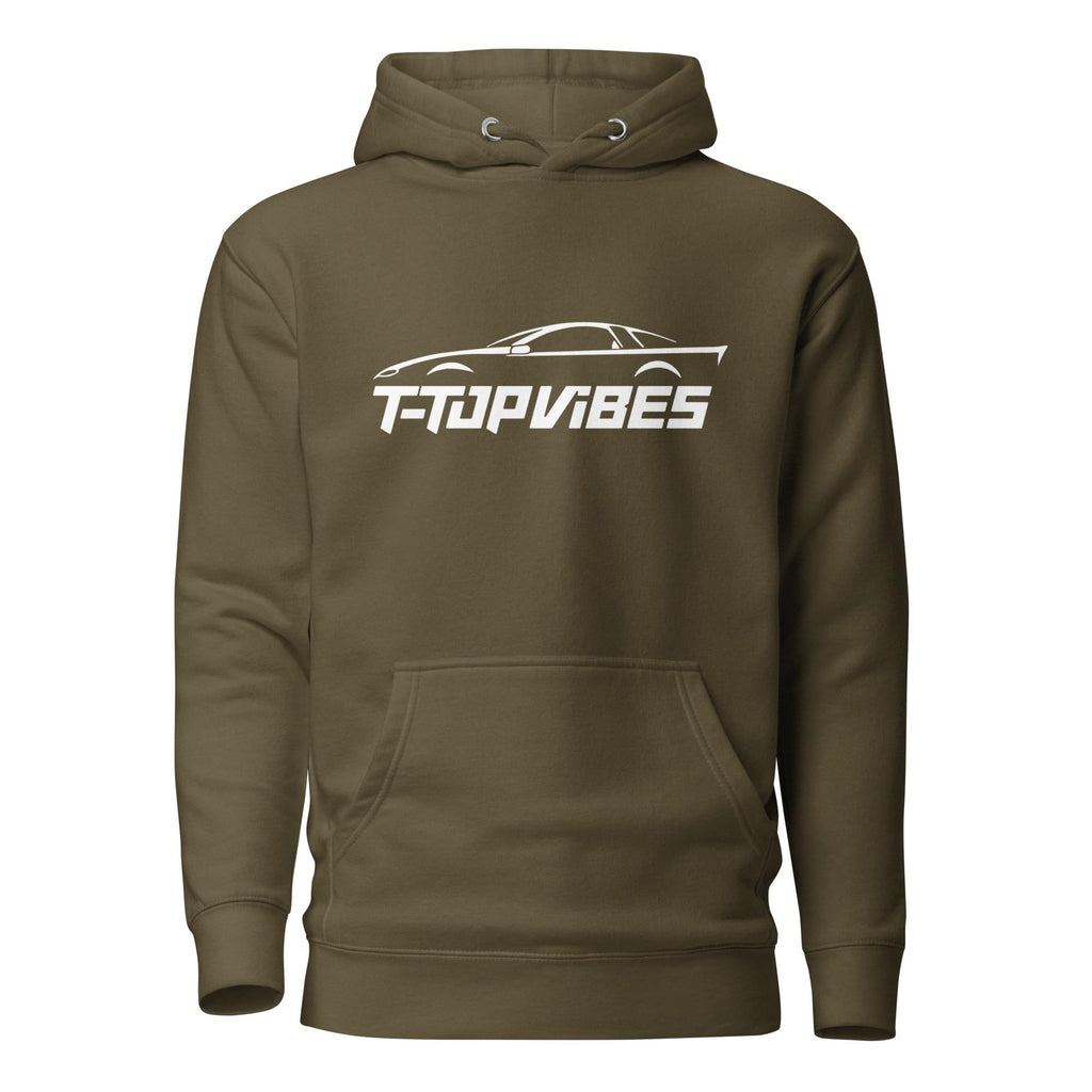 Camaro Hoodie | Chevy Camaro SS Silhouette Sweatshirt | Car Guy Gift, Muscle Car Apparel, Car Enthusiast Gift, F-Body Hoodie