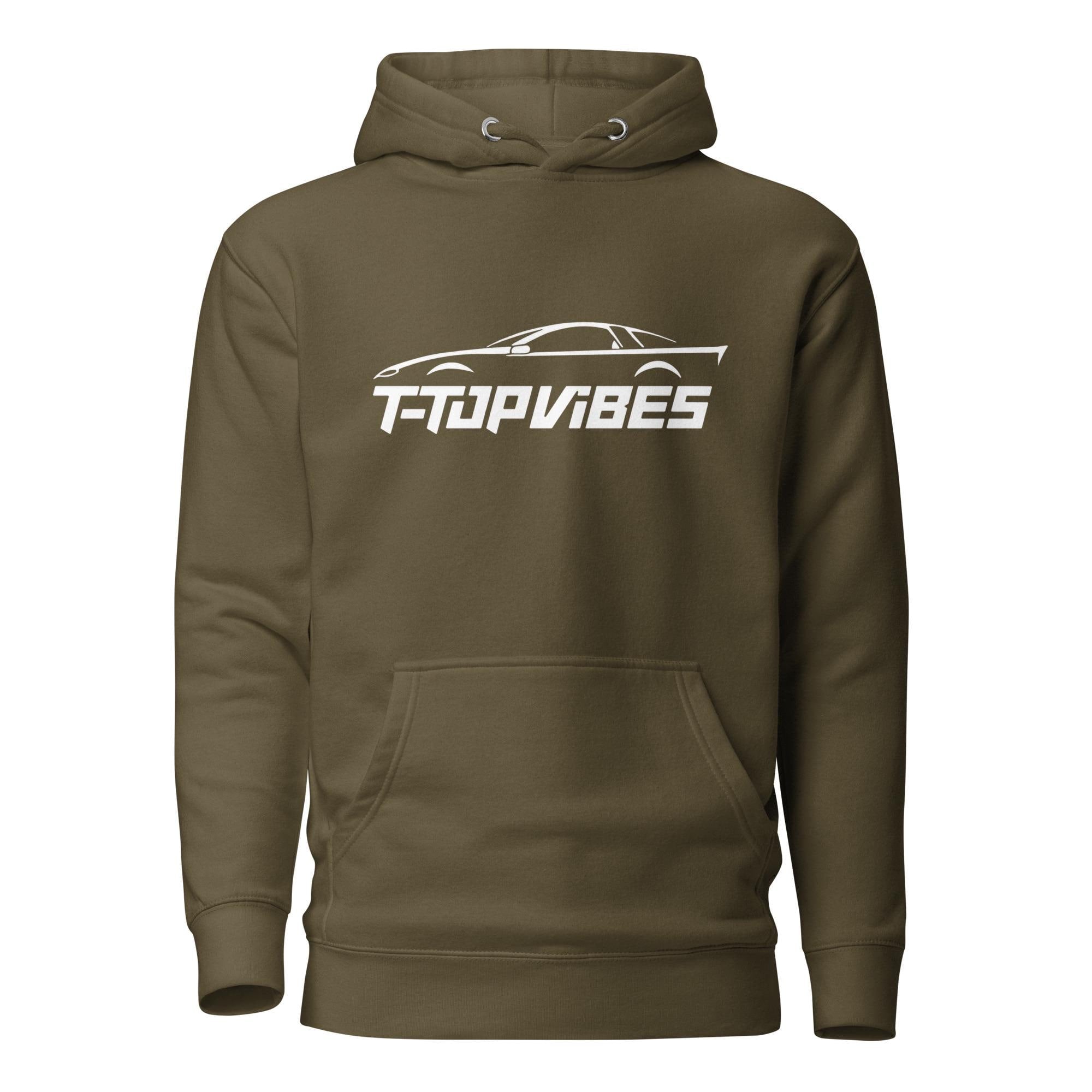 Camaro Hoodie | Chevy Camaro SS Silhouette Sweatshirt | Car Guy Gift, Muscle Car Apparel, Car Enthusiast Gift, F-Body Hoodie