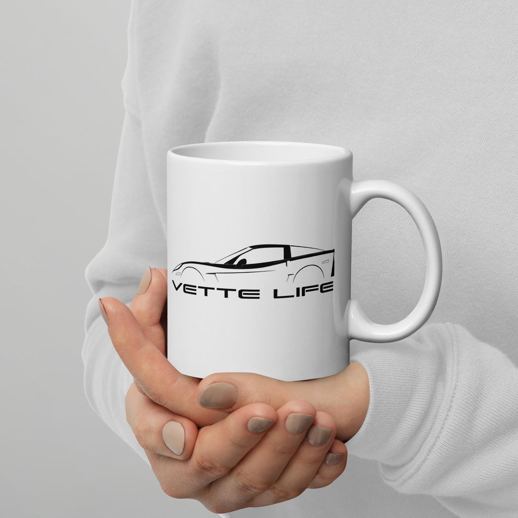 Corvette Coffee Mug | Chevy Corvette Gift | Car Guy Coffee Cup, Corvette Lover Gift, Racing Mug, Corvette Apparel