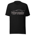Camaro Shirt | Chevy Camaro SS Z28 Silhouette Graphic T-Shirt | Chevy Muscle Car Shirt, F-Body Gift, Racing T-Shirt, Car Guy Gift