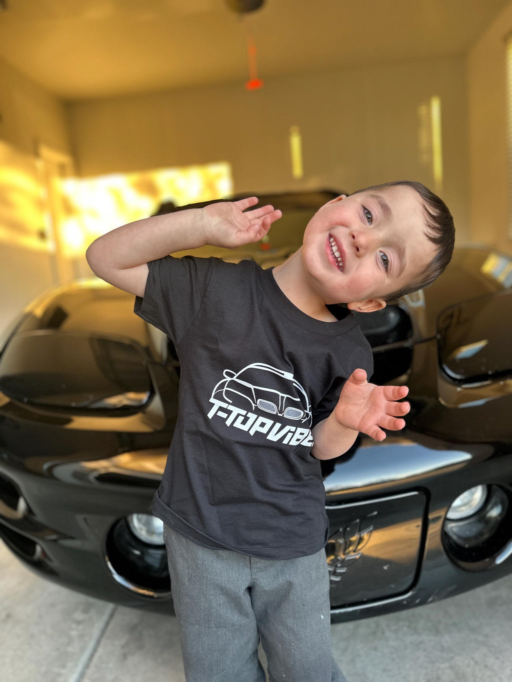 Trans Am WS6 Kids T-Shirt: Muscle Car Enthusiast Gift