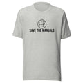 Save The Manuals Shirt | Funny Car Enthusiast Gift | Car Guy TShirt | Garage Shirt for Men