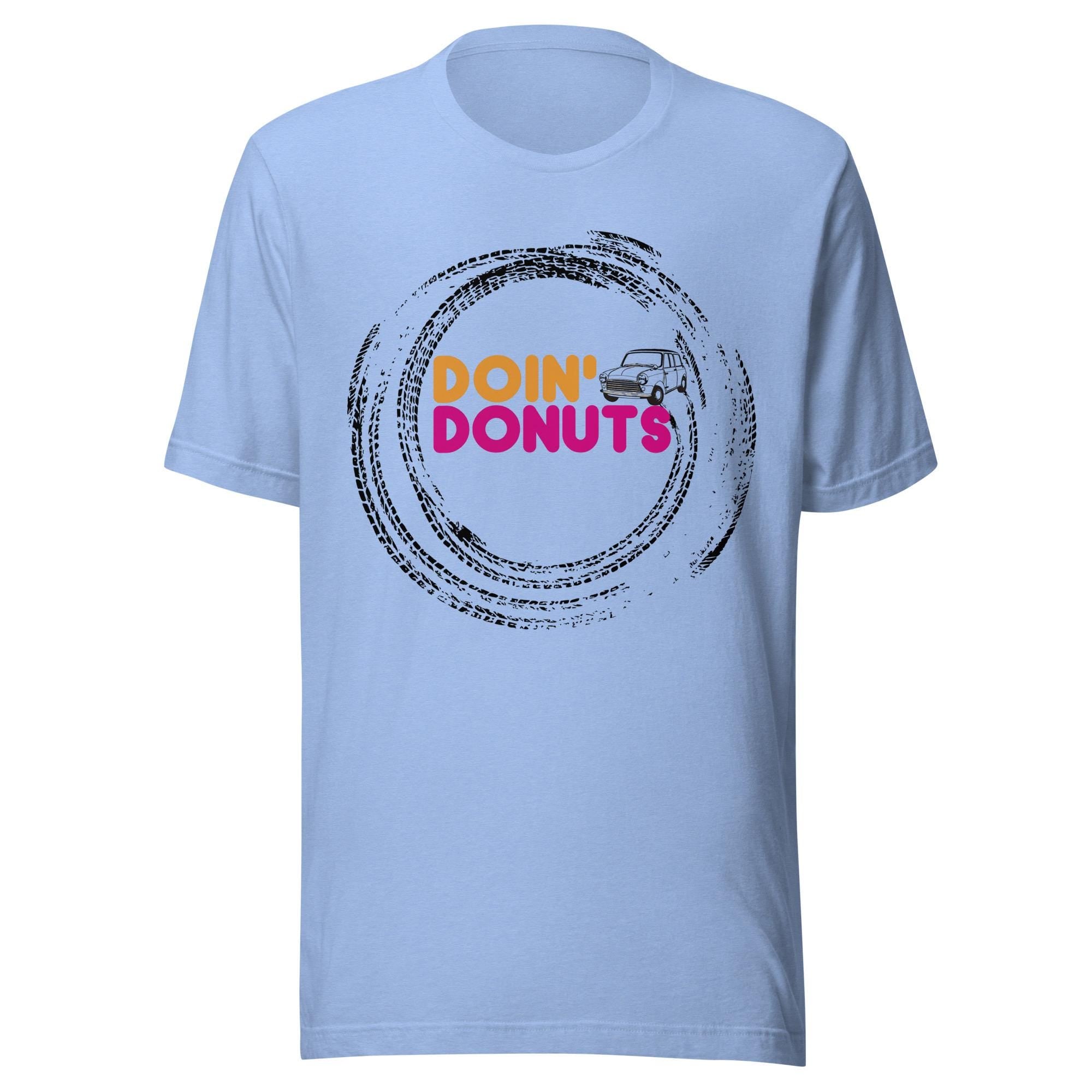 Doin Donuts Mini Cooper Shirt | Car Enthusiast Gift | Car Culture Graphic Tee