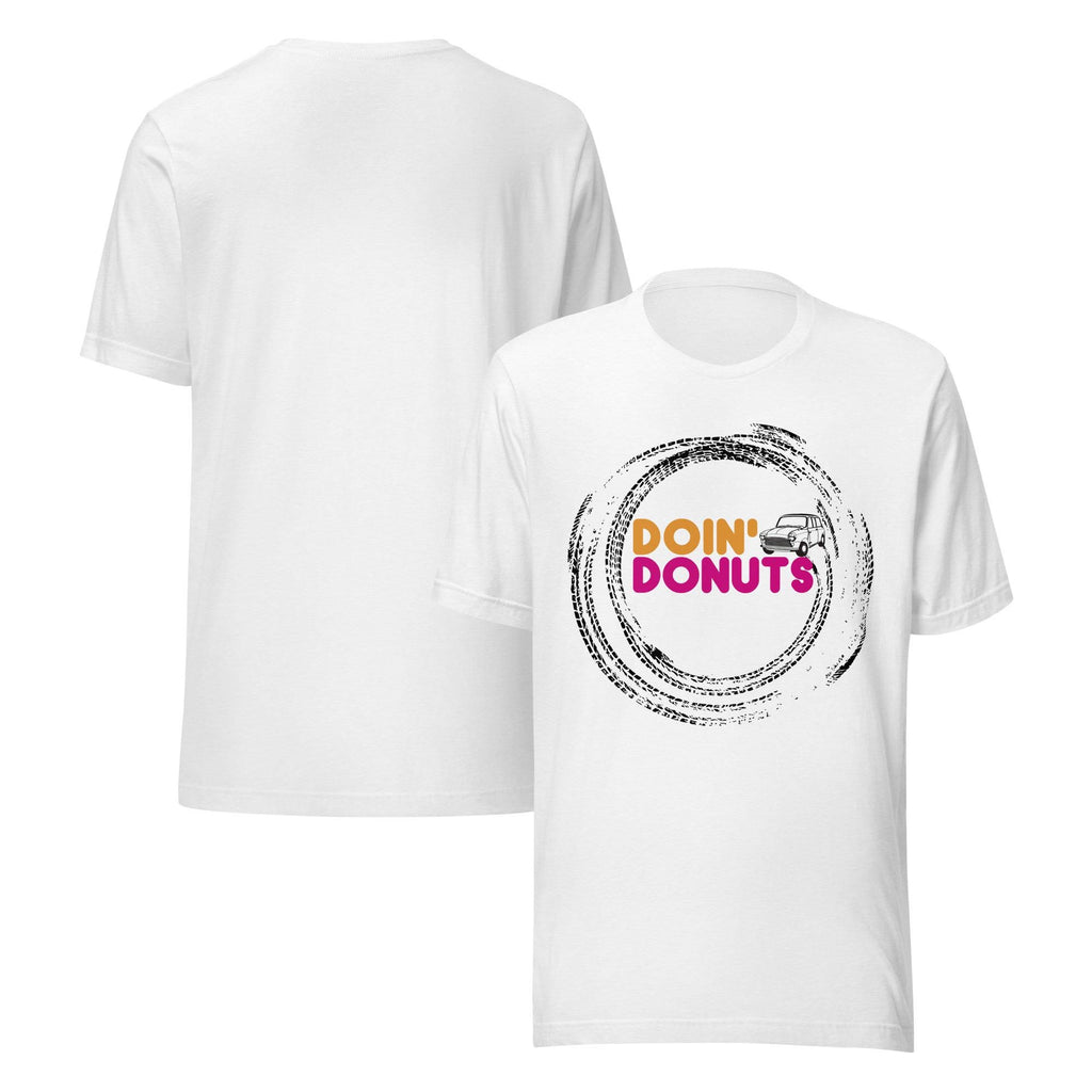 Doin Donuts Mini Cooper Shirt | Car Enthusiast Gift | Car Culture Graphic Tee