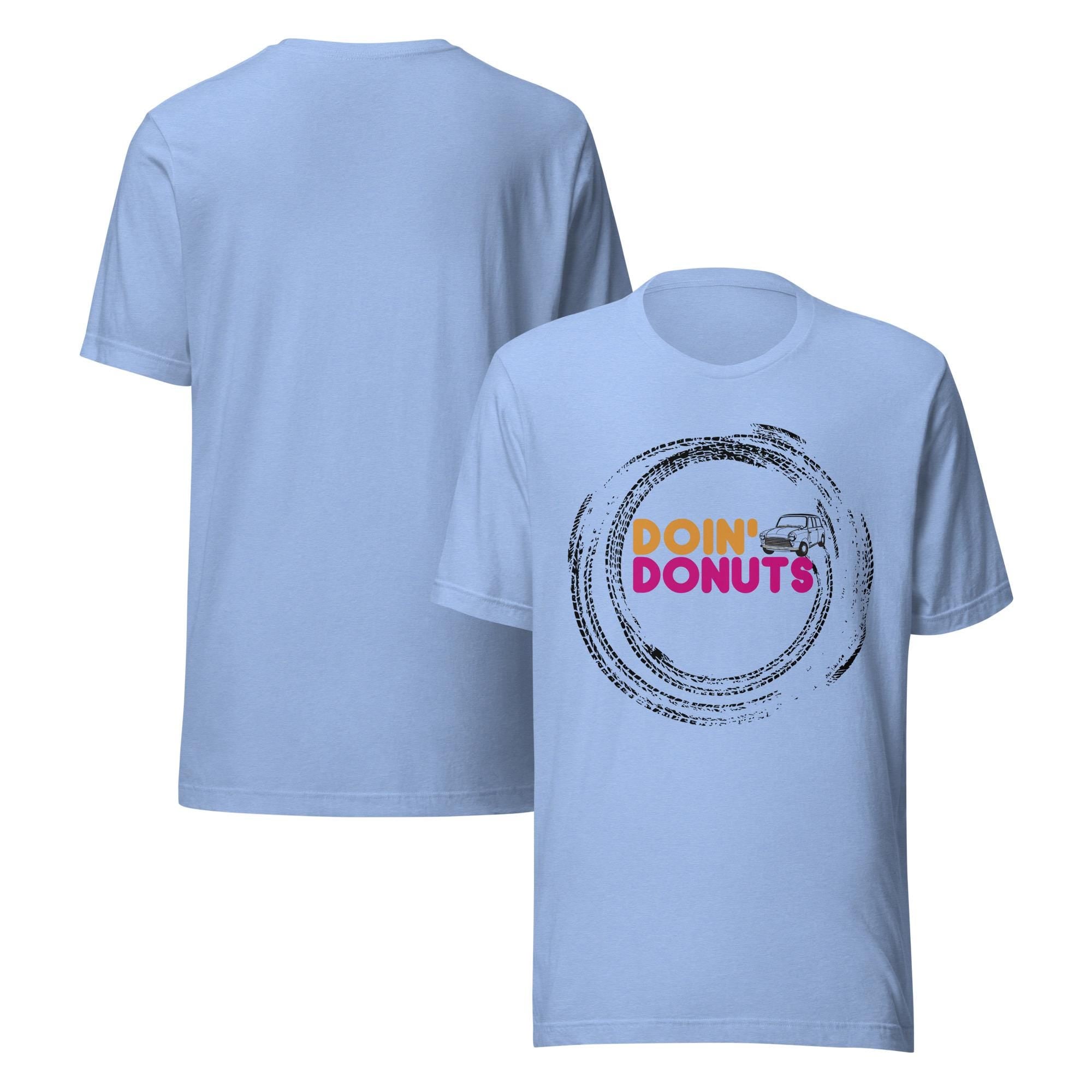 Doin Donuts Mini Cooper Shirt | Car Enthusiast Gift | Car Culture Graphic Tee