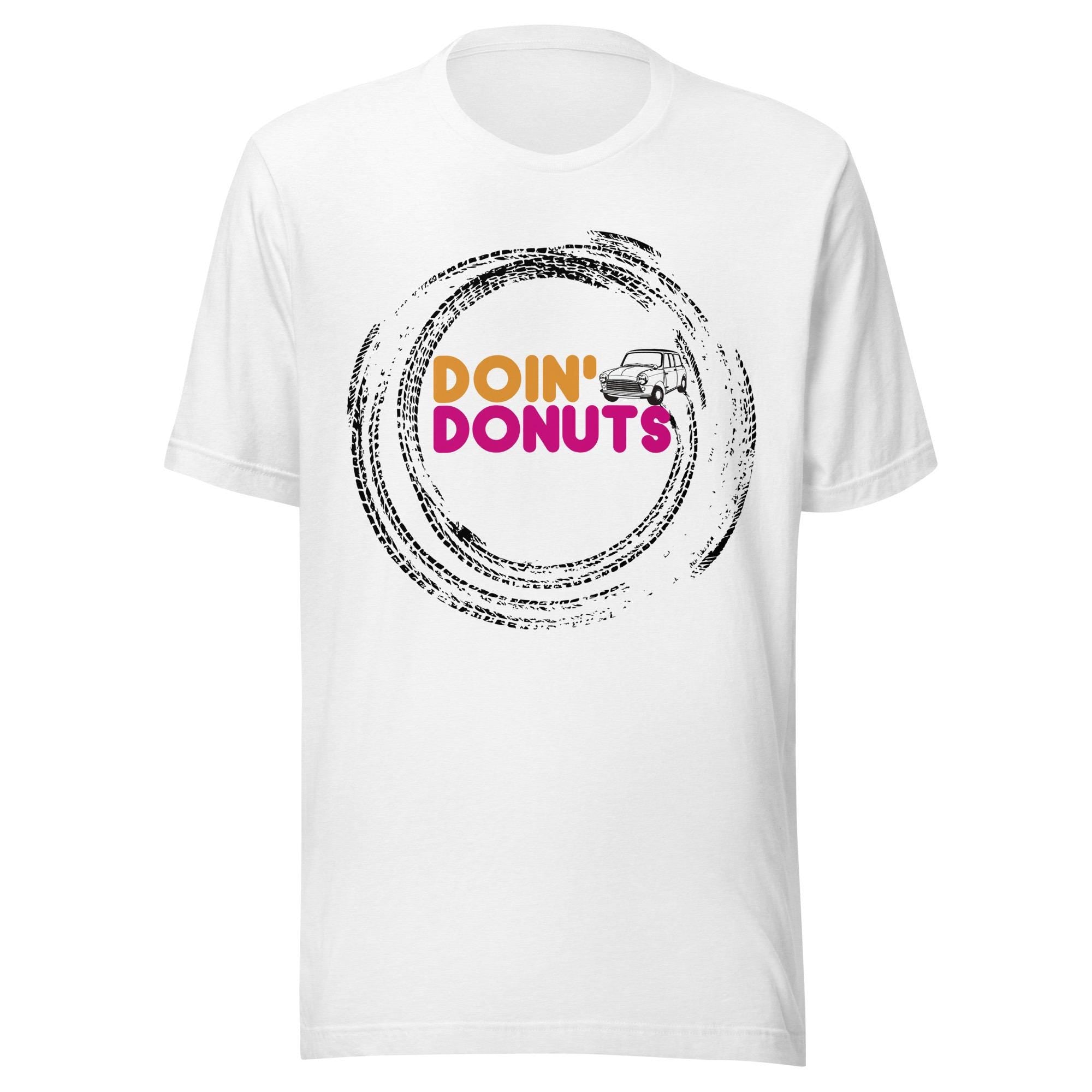 Doin Donuts Mini Cooper Shirt | Car Enthusiast Gift | Car Culture Graphic Tee