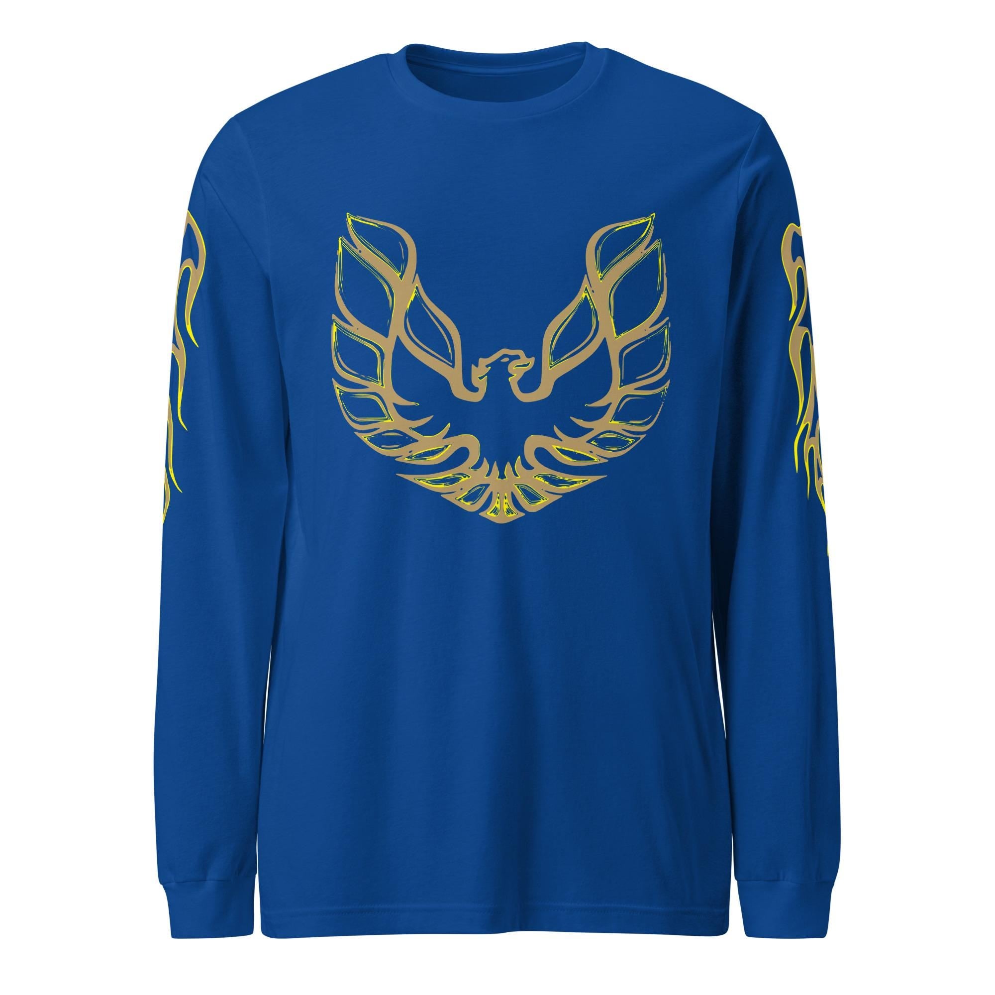 Pontiac Trans Am Long Sleeve Shirt with flames | Car Enthusiast Gift • Pontiac Firebird Shirt