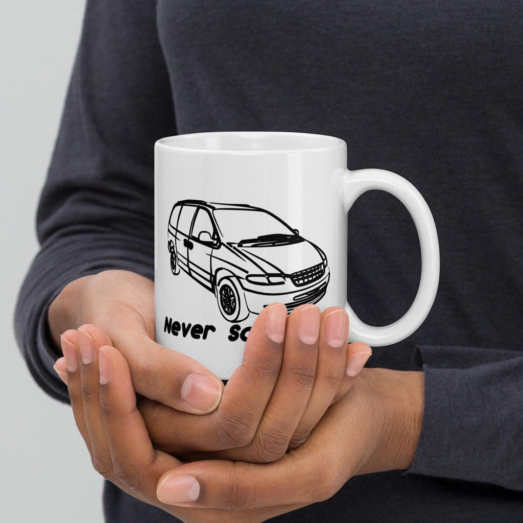 Minivan Coffee Mug – Funny Gift for New Mom or New Dad, Van Life Ceramic Coffee Mug