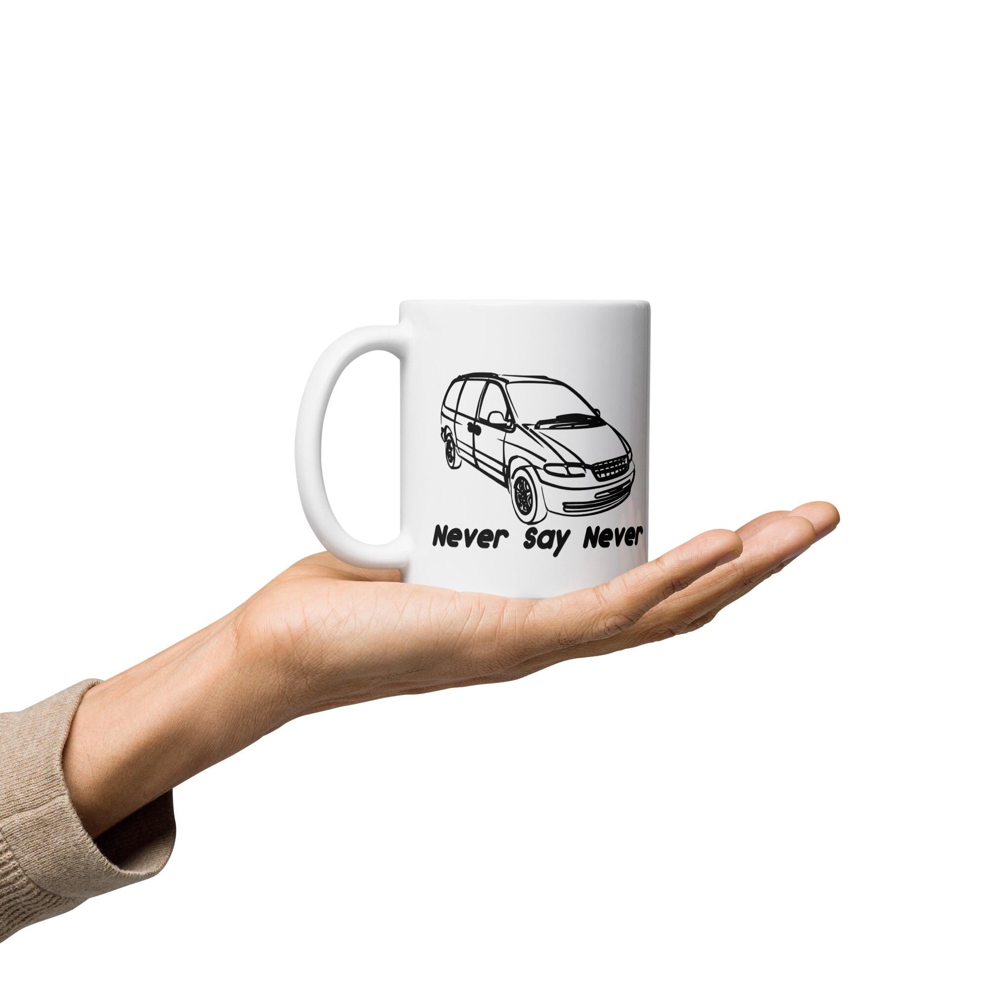 Minivan Coffee Mug – Funny Gift for New Mom or New Dad, Van Life Ceramic Coffee Mug