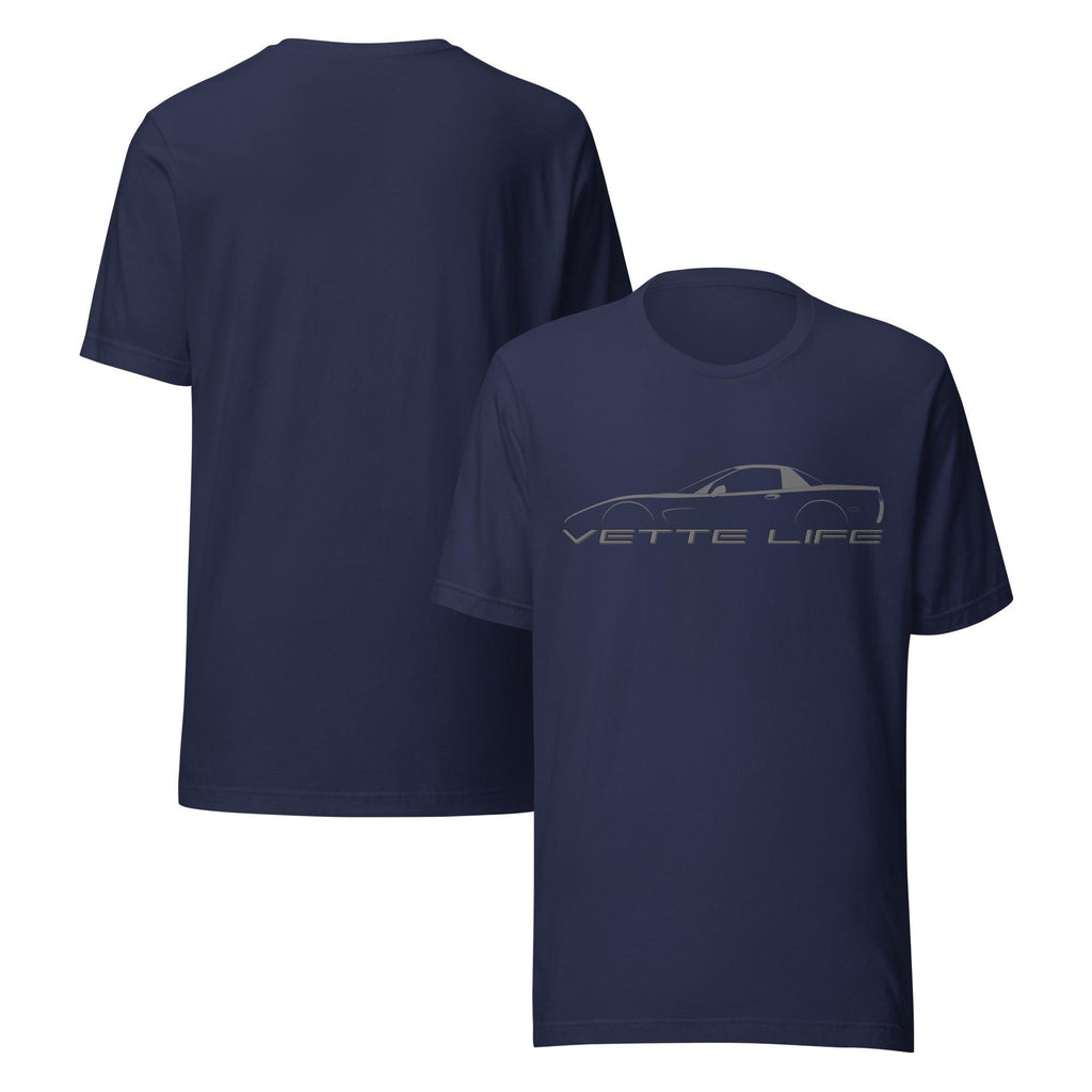 Corvette C5 Silhouette T-Shirt | Chevy Corvette Racing Shirt | Car Guy Gift