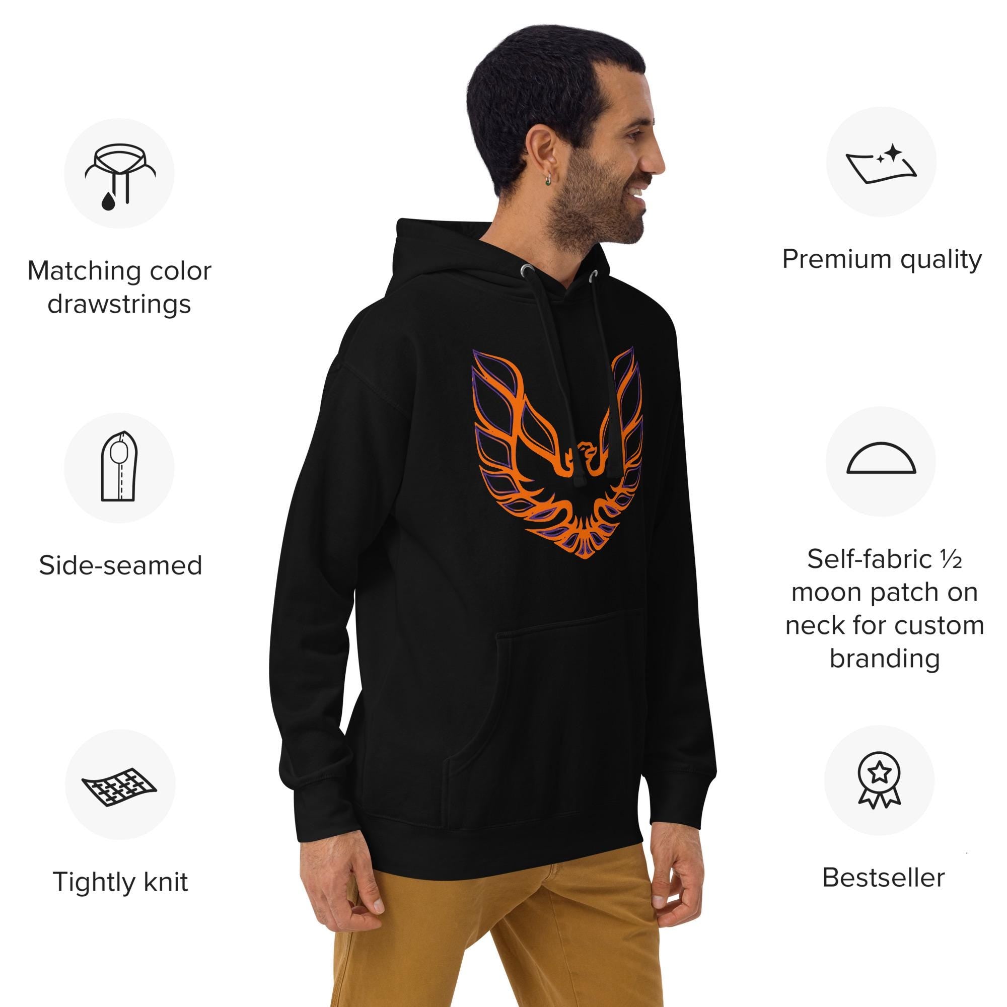 Pontiac Trans Am Hoodie – Sports Team Color Inspired Muscle Car Sweatshirt