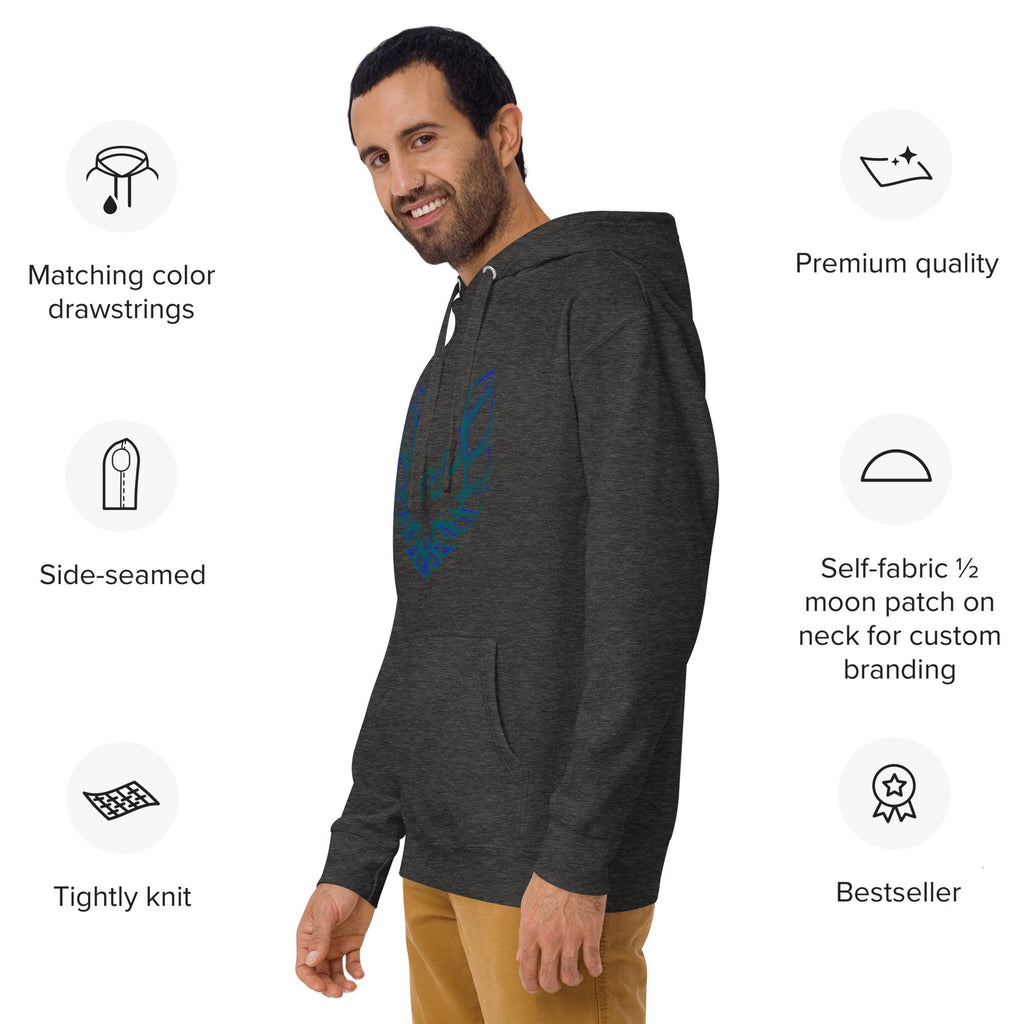 Pontiac Trans Am Hoodie – Sports Team Color Inspired Muscle Car Sweatshirt