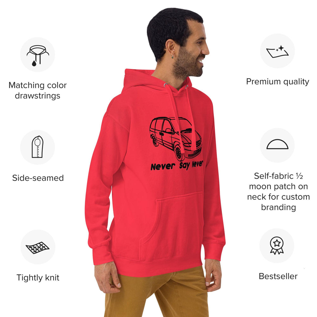 New Dad Gift Hoodie | Minivan Hoodie – Parenting Humor Sweatshirt, Soccer Mom Van Life