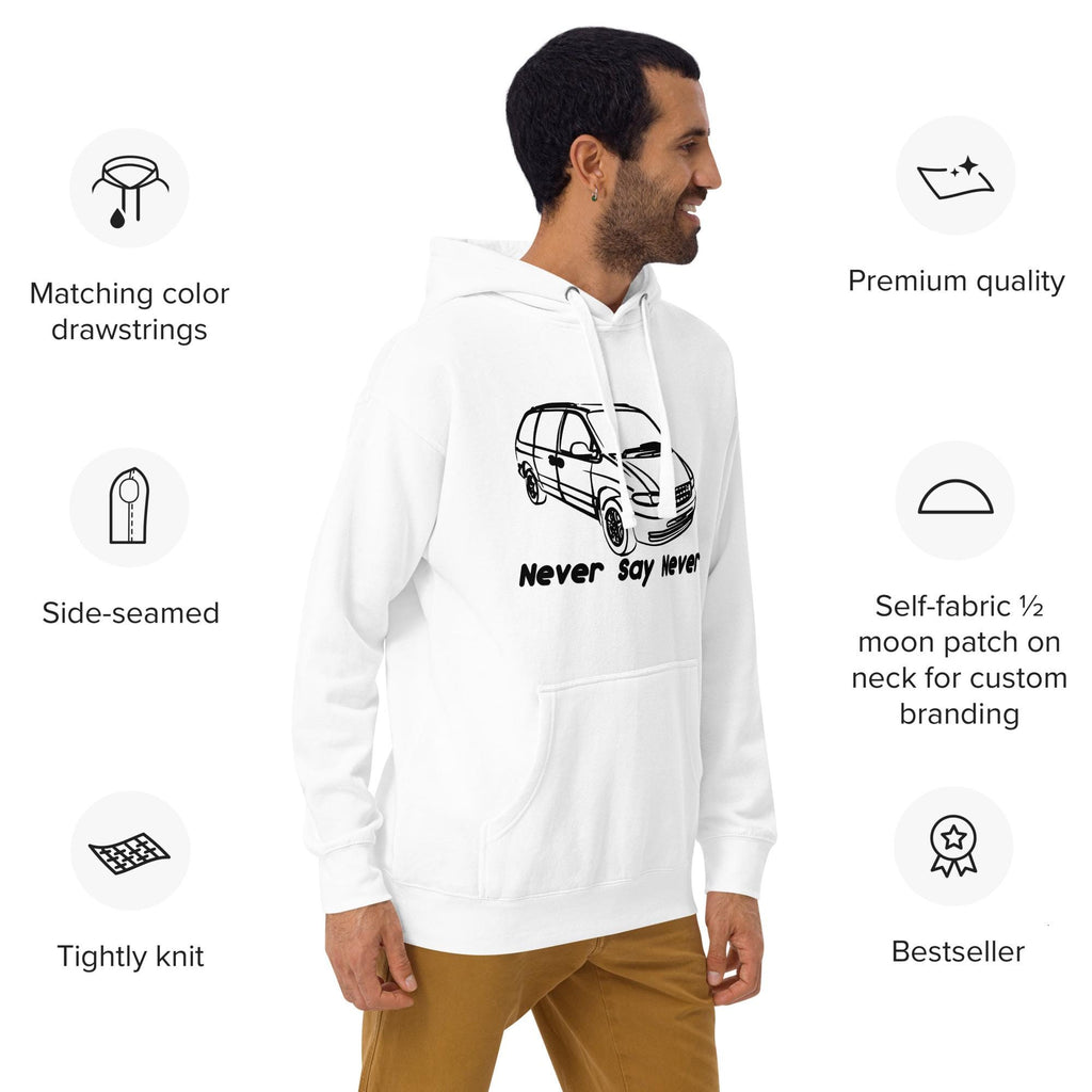 New Dad Gift Hoodie | Minivan Hoodie – Parenting Humor Sweatshirt, Soccer Mom Van Life
