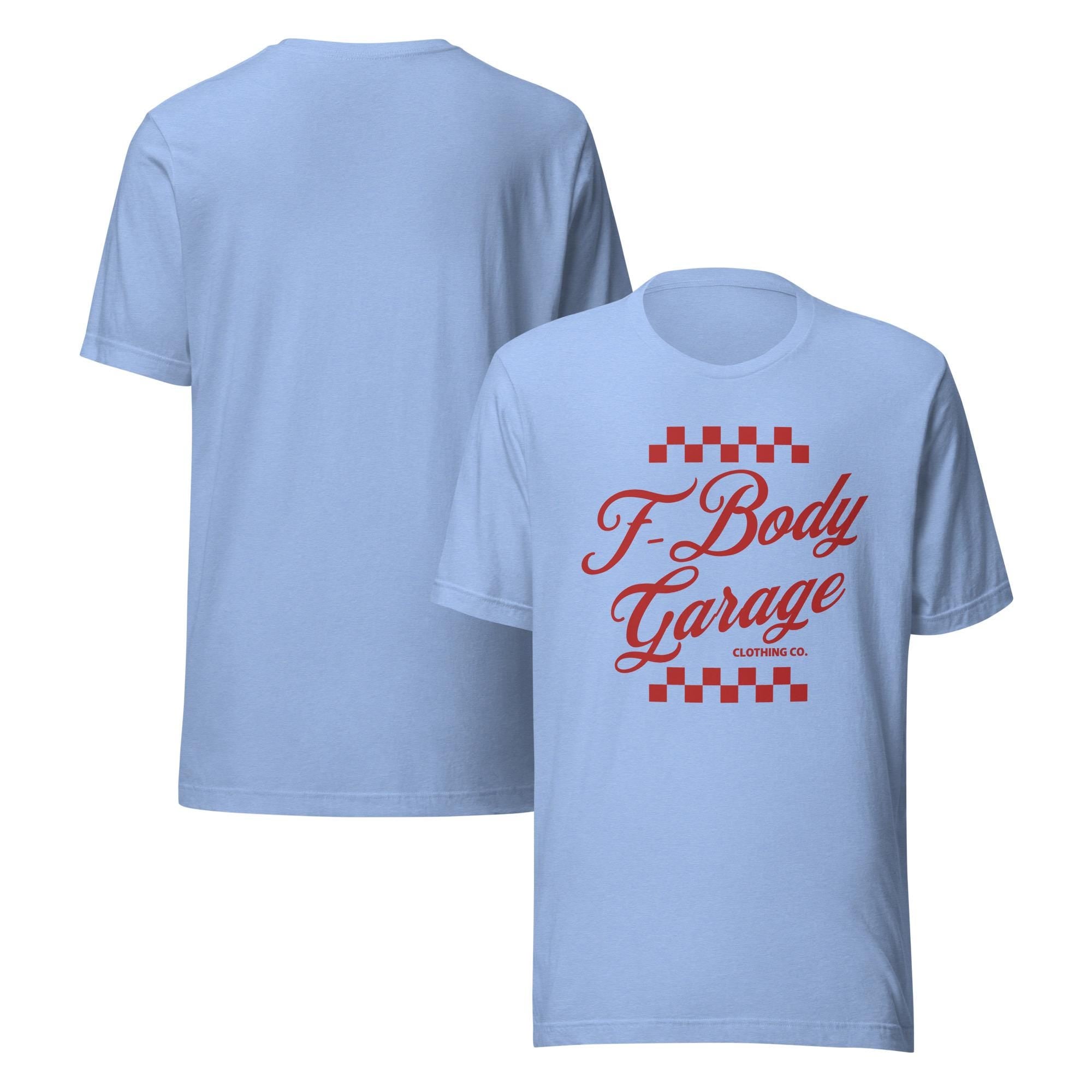 F-Body Garage T-Shirt | Pontiac Trans Am & Firebird Shirt | Retro Muscle Car Tee | Car Enthusiast Shirt | Dad Gift