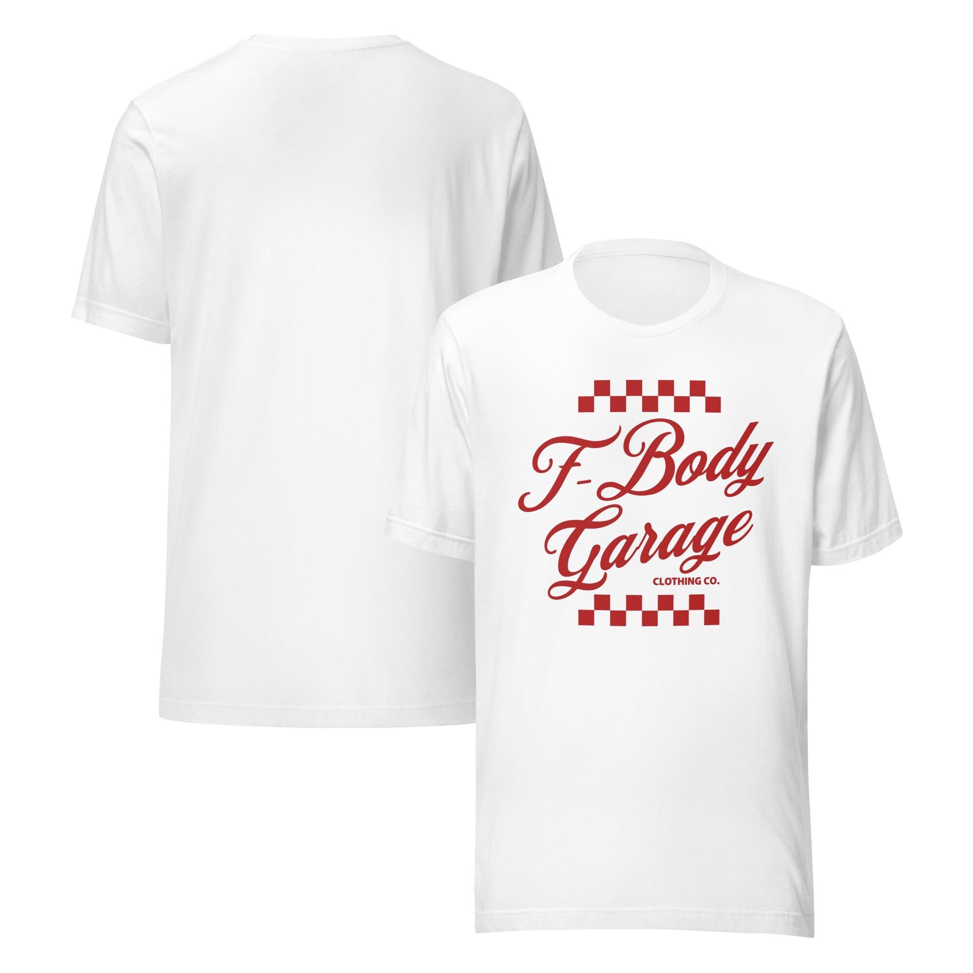 F-Body Garage T-Shirt | Pontiac Trans Am & Firebird Shirt | Retro Muscle Car Tee | Car Enthusiast Shirt | Dad Gift