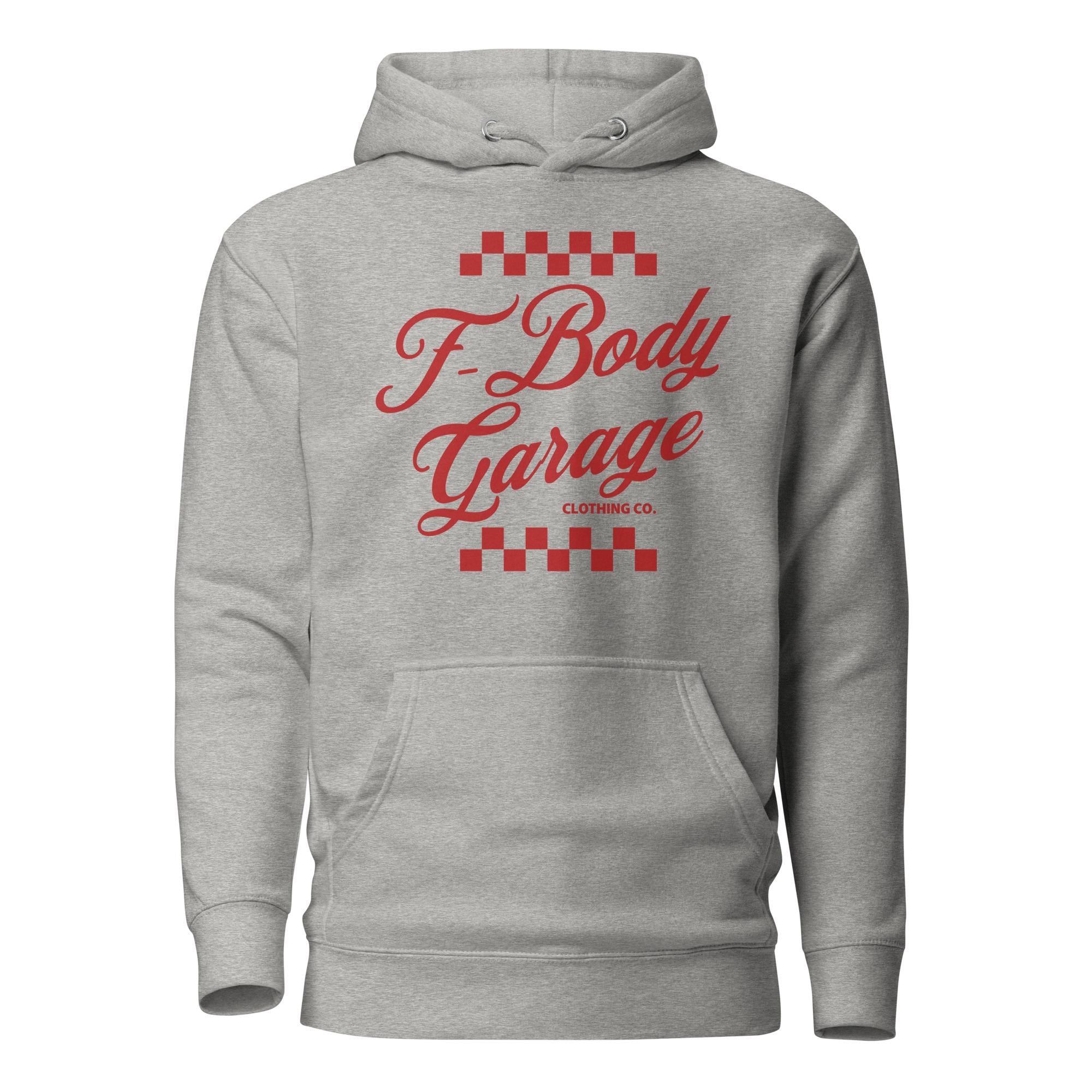 Vintage F-Body Garage Hoodie | Pontiac Trans Am & Firebird Hoodie | Retro Muscle Car Hoodie | Car Enthusiast Hoodie | Dad Gift