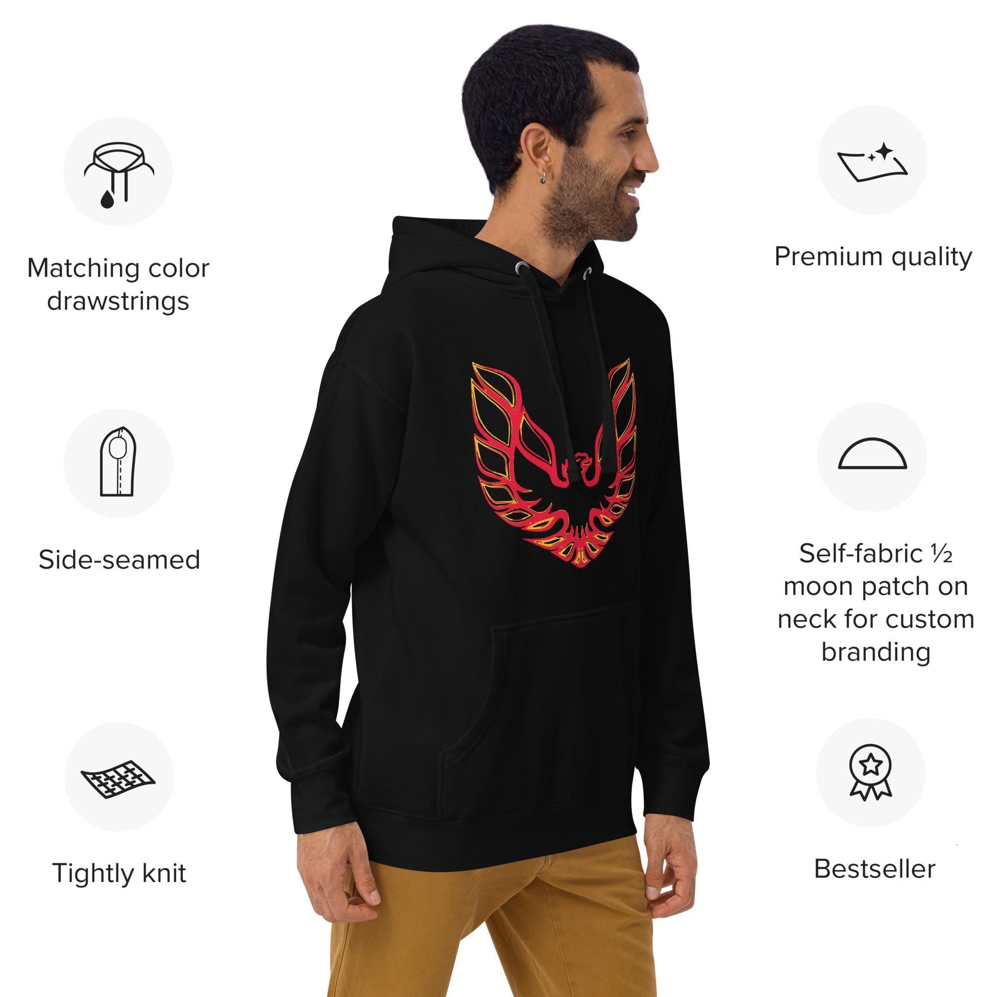 Pontiac Trans Am Hoodie – Sports Team Color Inspired Muscle Car Sweatshirt