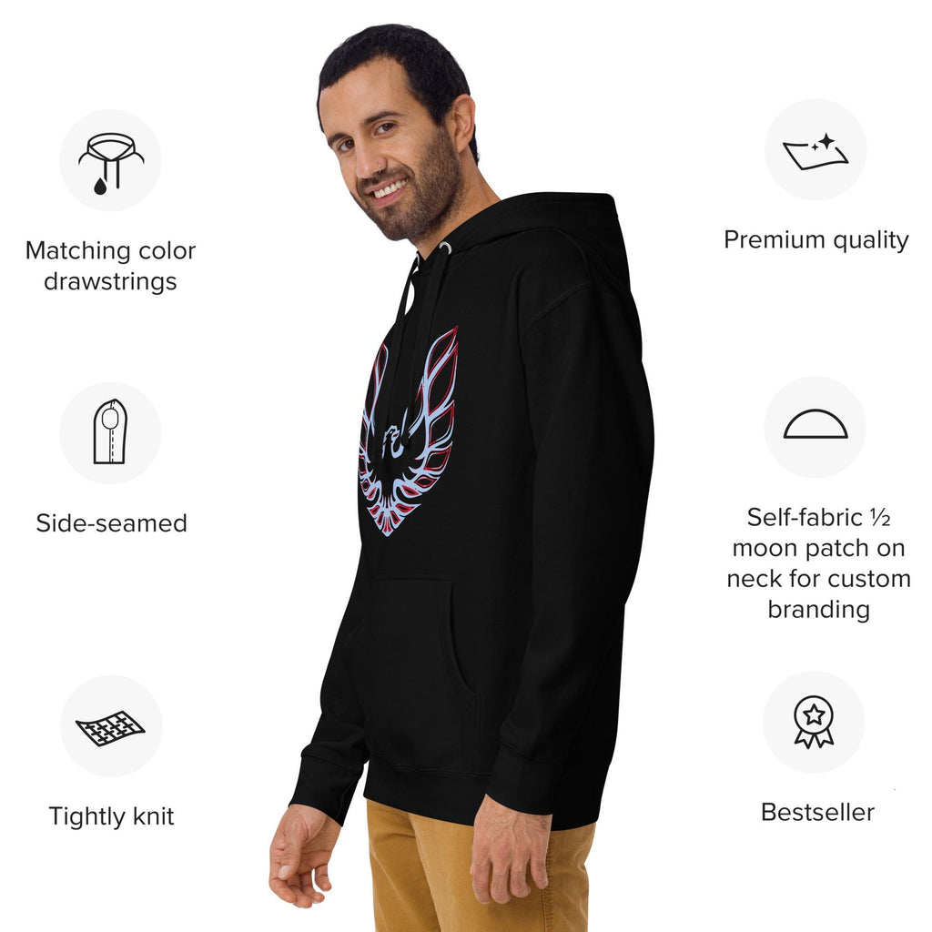 Pontiac Trans Am Hoodie – Sports Team Color Inspired Muscle Car Sweatshirt