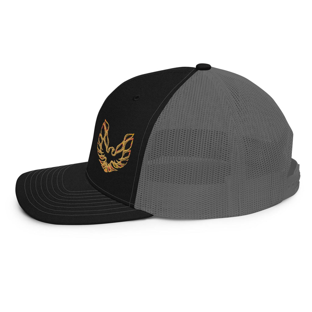 Pontiac Trans Am Trucker Hat | Premium Richardson Hat | 3D Puff Embroidered Firebird Cap | Retro Muscle Car Hat | Car Enthusiast Gift