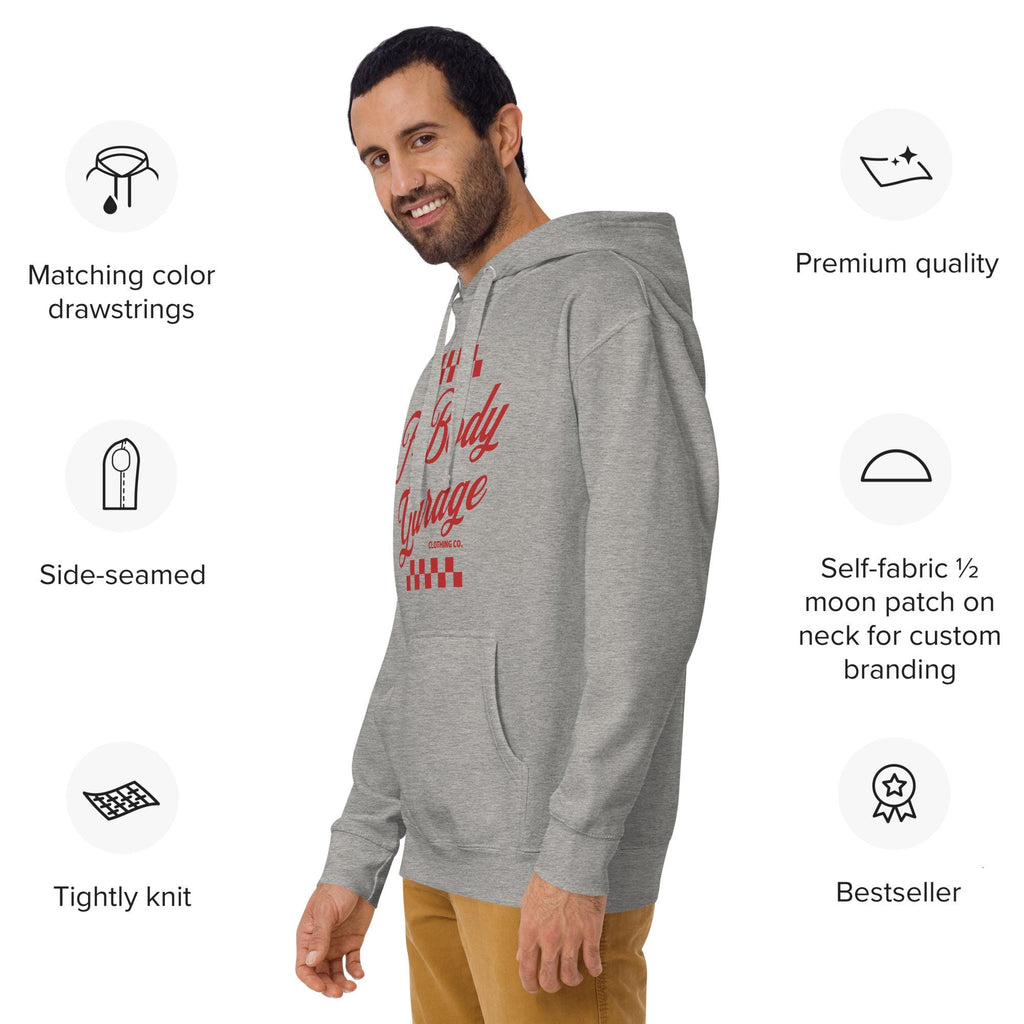 Vintage F-Body Garage Hoodie | Pontiac Trans Am & Firebird Hoodie | Retro Muscle Car Hoodie | Car Enthusiast Hoodie | Dad Gift