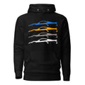 C8 Corvette Hoodie | Mid Engine Corvette Sweatshirt | Chevy Corvette Silhouette Pullover | Corvette Owner Gift | Bella Canvas Graphic Hoodie