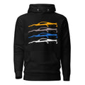 C8 Corvette Hoodie | Mid Engine Corvette Sweatshirt | Chevy Corvette Silhouette Pullover