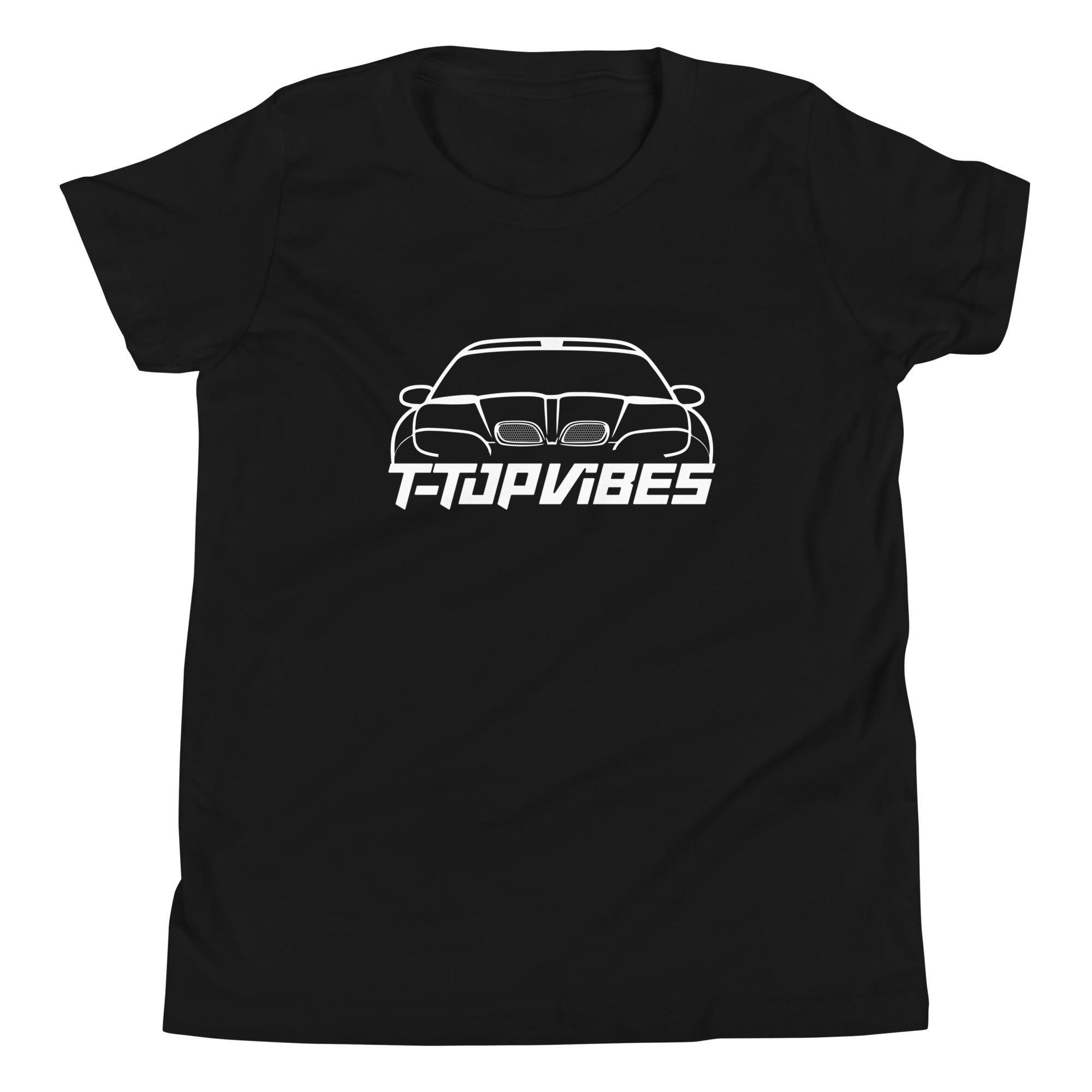 Youth Pontiac Trans Am Firehawk Shirt, Front/Back Design, Kids WS6 Muscle Car Tee, Pontiac Firebird Youth Shirt,