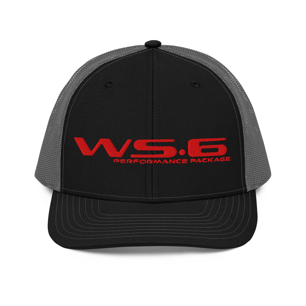 Pontiac Trans Am WS6 Trucker Hat | WS6 Performance Package Snapback | Firebird Mesh Cap | Muscle Car Hat | Pontiac Car Guy Gift