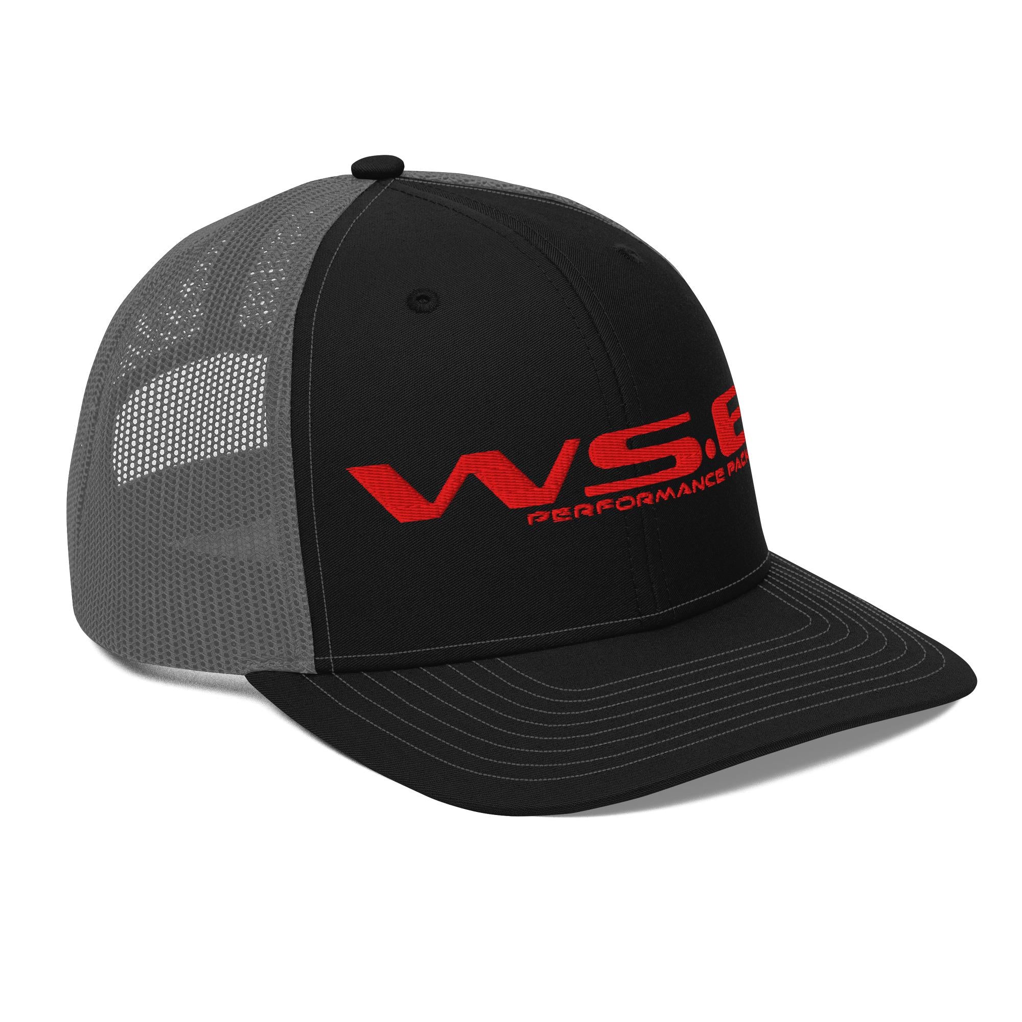 Pontiac Trans Am WS6 Trucker Hat | WS6 Performance Package Snapback | Firebird Mesh Cap | Muscle Car Hat | Pontiac Car Guy Gift
