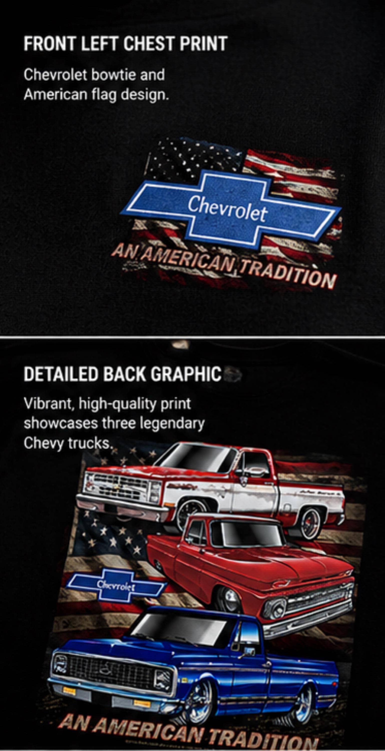 Chevy C10 Truck Generations Shirt | Classic Square Body Chevrolet Tee