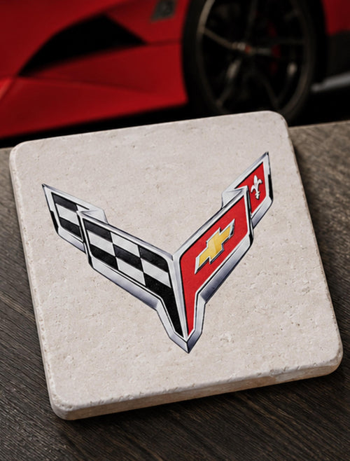 C8 Corvette Coaster | Corvette Gift