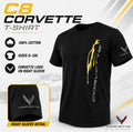 C8 Corvette T-Shirt, 100% Cotton, Performance Graphic Tee