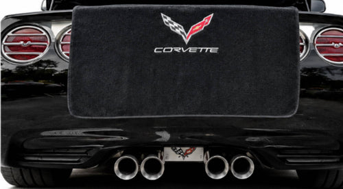C7 Corvette Trunk Towel | 2014-2019 Rear Bumper Protector | Terry Velour Cargo Mat