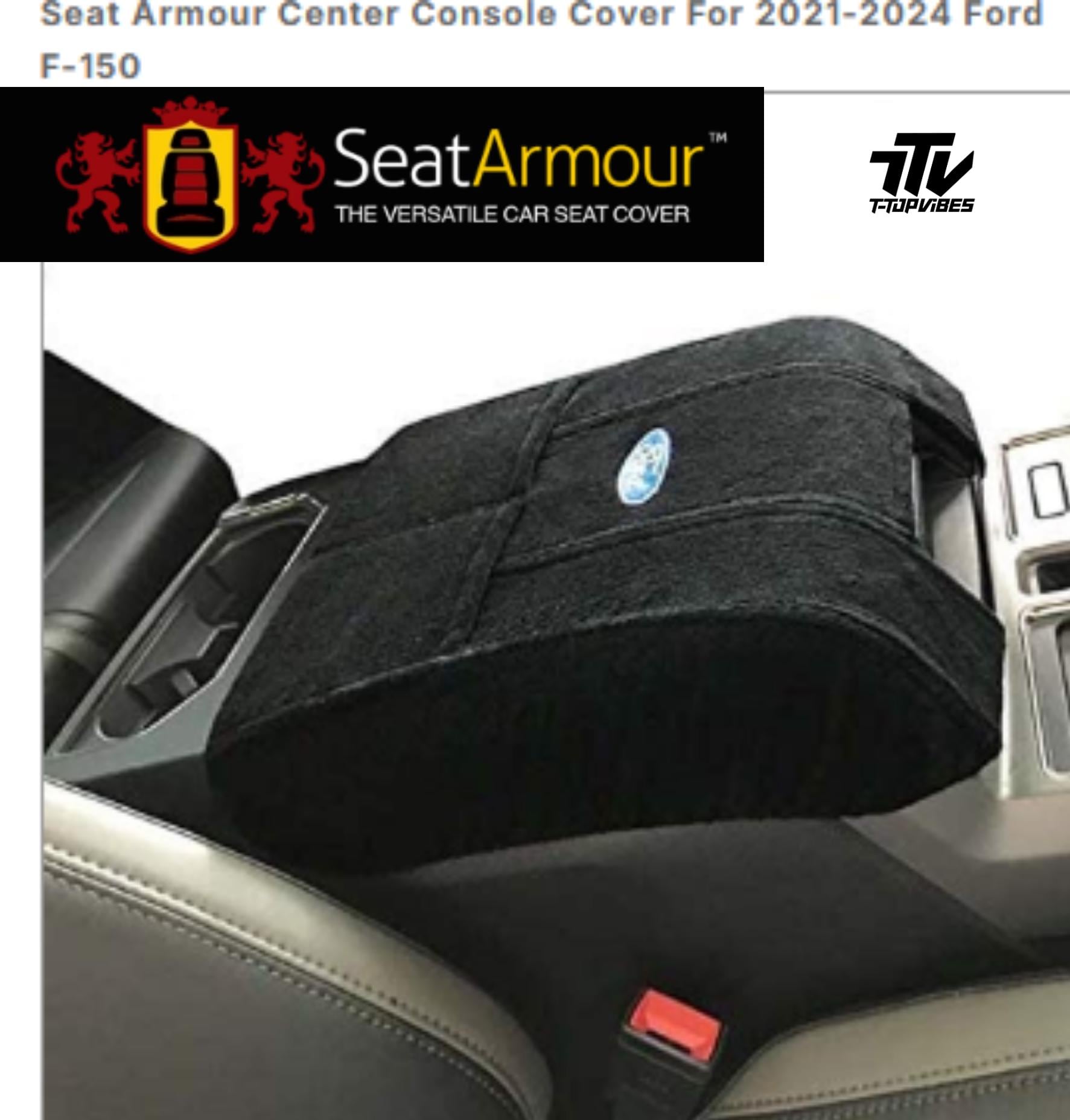 Ford F-150 Center Console Cover | 2021-2024 Seat Armour Armrest Protector