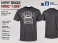 Vintage Chevy Truck Patriot T-Shirt | Distressed Classic Chevrolet Graphic Tee