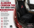 Alabama Crimson Tide Seat Cover Towel, 100% Cotton Terry Velour