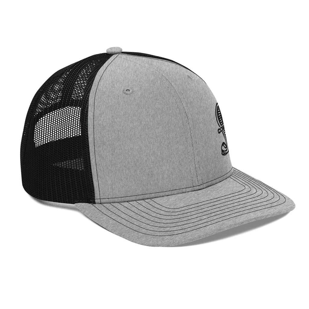 Ford Mustang Cobra Trucker Hat, Mustang Cobra Snapback Cap, Gray Black Richardson 112 Mesh Hat, Car Guy Gift, Cobra Mustang Hat
