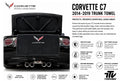 C7 Corvette Trunk Towel | 2014-2019 Rear Bumper Protector | Terry Velour Cargo Mat